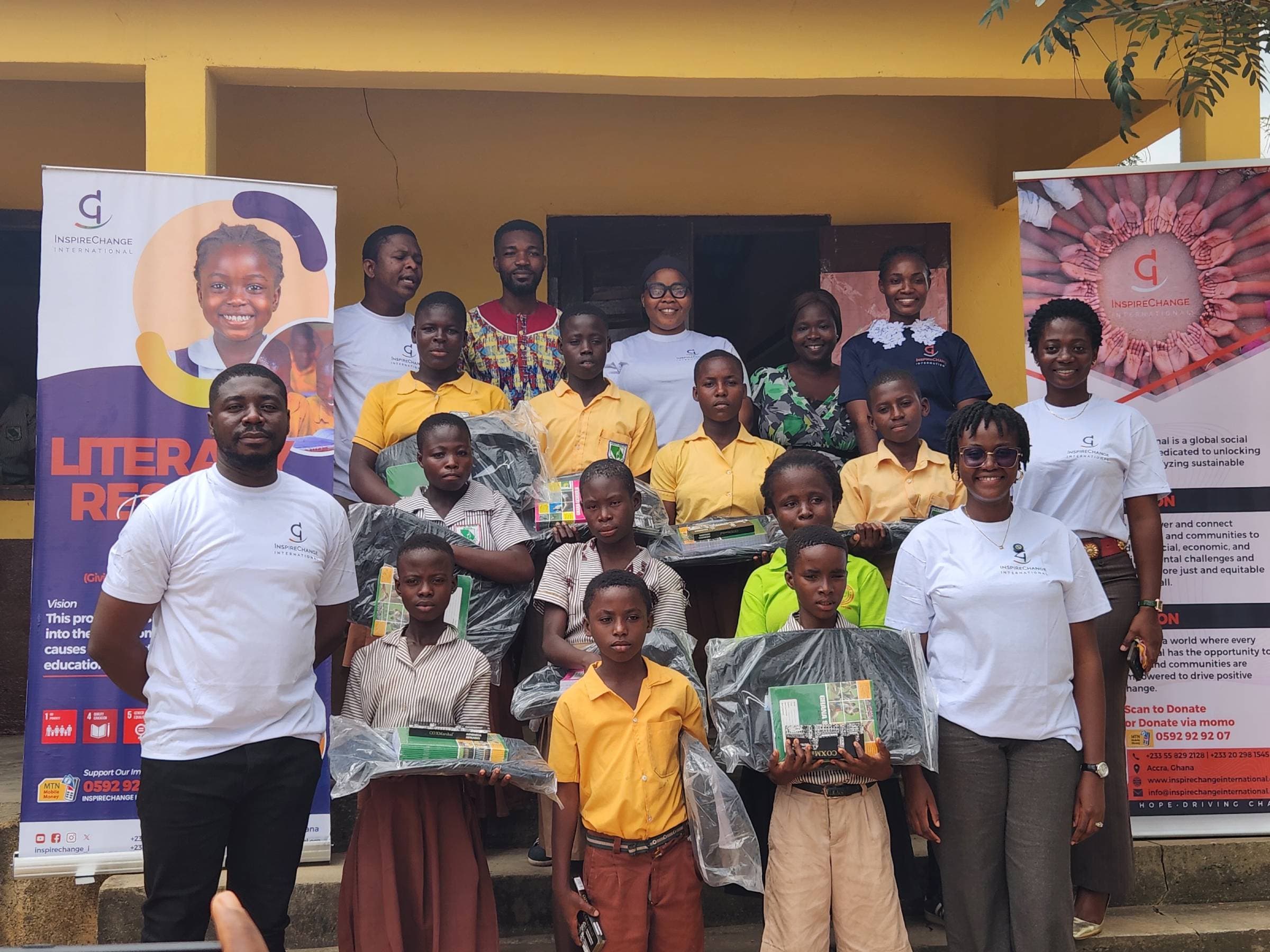 InspireChange International Launches New Youth Literacy Initiative